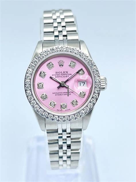 rolex sakura pink|rolex lady datejust watch.